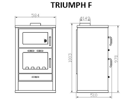 TRIUMPH F İTHAL KUZİNE ŞÖMİNE SOBA | AKSA ŞÖMİNE
