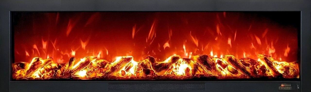 MAXFLAM 180 CM'LİK ELEKTRİKLİ ŞÖMİNE
