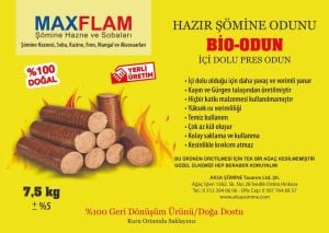 PRESLENMİŞ ŞÖMİNE ODUNU | AKSA ŞÖMİNE